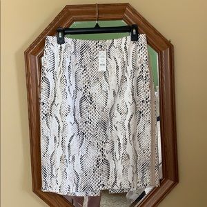 WHBM:Snake Pencil Skirt